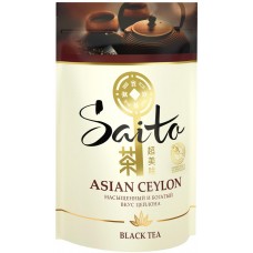 Чай черный SAITO Asian Ceylon листовой, 80г, Россия, 80 г
