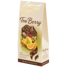 Чай черный TEA BERRY Чай императора ароматизированный листовой, 100г, Россия, 100 г