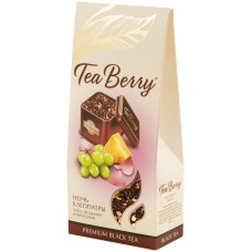 Купить Чай черный TeaBerry Ночь Клеопатры листовой, 100г, Россия, 100 г в Ленте