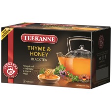 Чай черный TEEKANNE Thyme-Honey с медом и чабрецом, 20пак, Россия, 20 пак