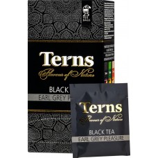 Купить Чай черный TERNS Earl grey pleasure к/уп, Шри-Ланка, 25 пак в Ленте