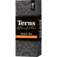 Чай черный TERNS Premium Ceylon Цейлонский байховый, 25пак, Шри-Ланка, 25 пак