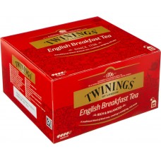 Купить Чай черный TWININGS English Breakfast байховый, 50пак, Польша, 50 пак в Ленте