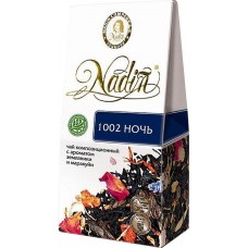 Купить Чай NADIN 1002 Ночь ароматизированный листовой, 50г, Россия, 50 г в Ленте