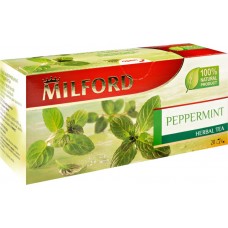Чай травяной MILFORD Мята перечная, 20пак, Германия, 20 пак