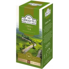 Чай зеленый AHMAD TEA Green Tea Китайский, 25пак, Россия, 25 пак