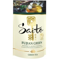 Чай зеленый SAITO Fujian Green листовой, 80г, Россия, 80 г