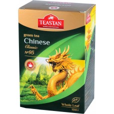 Купить Чай зеленый TEASTAN № 95 Китайский листовой, 100г, Россия, 100 г в Ленте
