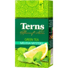 Чай зеленый TERNS Melissa mystery к/уп, Шри-Ланка, 25 пак