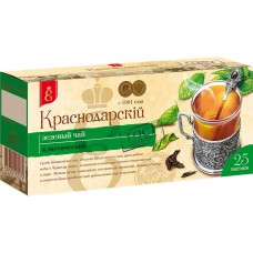 Чай зеленый ВЕКА Краснодарский с 1901 года Классический, 25пак, Россия, 25 пак