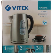 Купить Чайник VITEK металлический VT-7007, Китай в Ленте