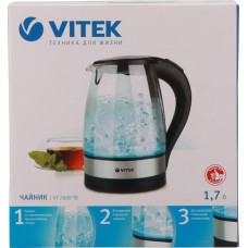 Купить Чайник VITEK стеклянный VT-7008, Китай в Ленте