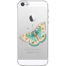 Чехол DEPPA д/iPhone 5/5S/SE Бабочка 900162, Россия