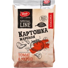 Чипсы картофельные BRUTO с томатом и укропом, Россия, 150 г