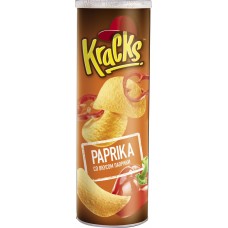 Чипсы картофельные KRACKS Паприка, 160г, Малайзия, 160 г