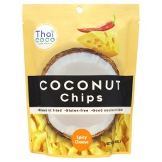 Чипсы THAI COCO кокосовые со вкусом сыра, Таиланд, 40 г