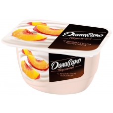 Десерт творожный ДАНИССИМО с ароматным персиком 5,4%, без змж, 130г, Россия, 130 г