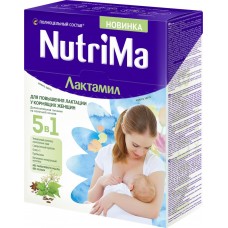 Детское питание продукт ЛАКТАМИЛ сухой специализированный д/кормящих матерей картон, Россия, 350 г