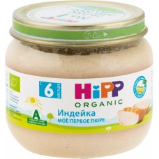 Купить Детское питание пюре HIPP индейка, Россия, 80 г в Ленте