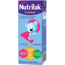Детское питание смесь NUTRILAK Premium 2 Молоч стерилиз адаптир с 6 мес, Россия, 200 г