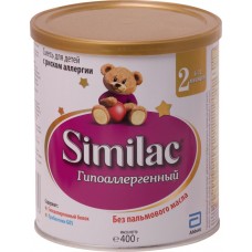 Детское питание смесь SIMILAC 2 Гипоаллергенный с 6 мес ж/б, Испания, 400 г