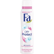 Купить Дезодорант-антиперспирант спрей женский FA Dry Protect Нежность хлопка, 150мл, Россия в Ленте
