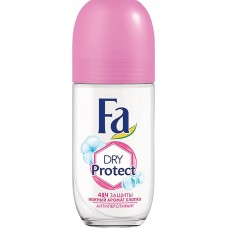 Дезодорант роликовый женский FA Dry Protect Нежность Хлопка, 50мл, Россия, 50 мл
