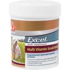 Купить Добавка для взрослых собак 8IN1 Excel мультивитамины для мелких пород в таблетках, 70шт, Германия, 70 таб в Ленте
