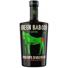 Джин GREEN BABOON 43%, 0.7л, Россия, 0.7 L