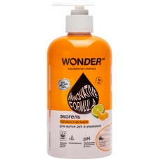 Купить Экогель для мытья рук WONDER LAB с ароматом бергамота и мандарина, 500мл, Россия, 500 мл в Ленте