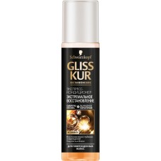 Экспресс-кондиционер для волос GLISS KUR Экстремальное восстановление, 200мл, Словения, 200 мл