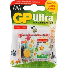Купить Элемент питания GP Ultra 24AUGL-2CR4 40/320 AAA, 4шт, Китай, 4 шт в Ленте