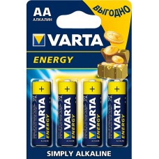 Купить Элемент питания VARTA Energy AA, Германия, 4 шт в Ленте