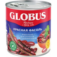 Фасоль красная GLOBUS, 425мл, Россия, 425 мл