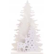 Фигура декоративная LUMINEO Рождественский олень 36см, 20LED-ламп, дерево, IP20 Арт. 9481945/9917997, Китай