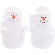 Купить Фигура декоративная LUMINEO Снеговик 13см, с LED-подсветкой, меняющийся цвет, IP20 Арт. 9482642/9901294, Китай в Ленте