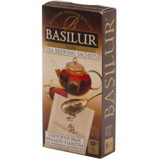 Фильтр-пакет BASILUR одноразовый для заваривания листового чая, 32г, Россия, 32 г