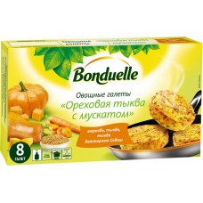 Галеты овощные BONDUELLE Ореховая тыква с мускатом, 300г, Франция, 300 г