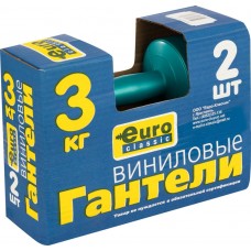 Гантели виниловые 3 кг 2 шт в коробке 8109, Россия
