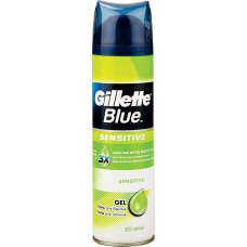 Гель для бритья GILLETTE Blue для чувствительной кожи, 200мл, Великобритания, 200 мл