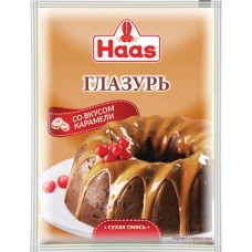 Глазурь HAAS со вкусом карамели, 75г, Россия, 75 г