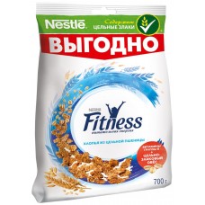 Купить Готовый завтрак FITNESS Хлопья из цельной пшеницы, 700г, Россия, 700 г в Ленте