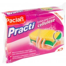 Купить Губка PACLAN Practi Cellulose 409182, Россия, 2 шт в Ленте