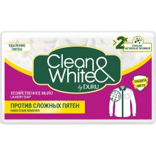 Купить Хозяйственное мыло DURU Clean&White против пятен, 125г, Малайзия, 125 г в Ленте