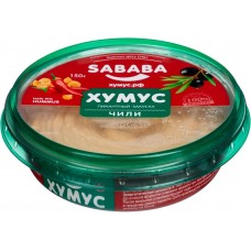 Хумус SABABA Чили пикантный, 150г, Россия, 150 г