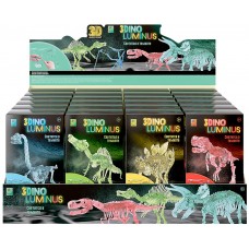Игрушка 1TOY Люминесцентные динозавры, 6 видов Арт. Т16456, Китай