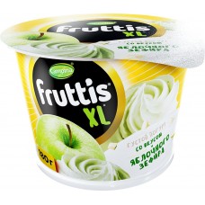 Йогурт FRUTTIS со вкусом яблочного зефира, 4,3%, без змж, 180г, Россия, 180 г