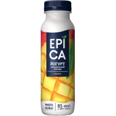 Купить Йогурт питьевой EPICA с манго 2,5%, без змж, 290г, Россия, 290 г в Ленте