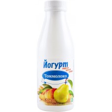 Йогурт питьевой ТОММОЛОКО Персик, груша, злаки 2%, без змж, 450г, Россия, 450 г