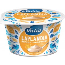 Купить Йогурт VALIO LAPLANDIA Сливочный со вкусом крем-брюле 7%, без змж, 180г, Россия, 180 г в Ленте